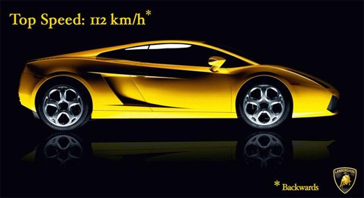 Реклама Lamborghini